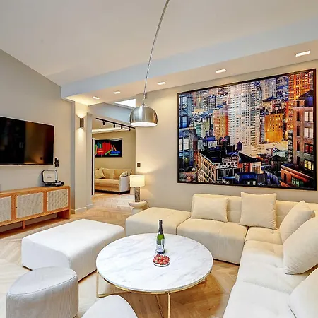 Elegant With Ac - 3br 10p- Le Marais Apartman Párizs