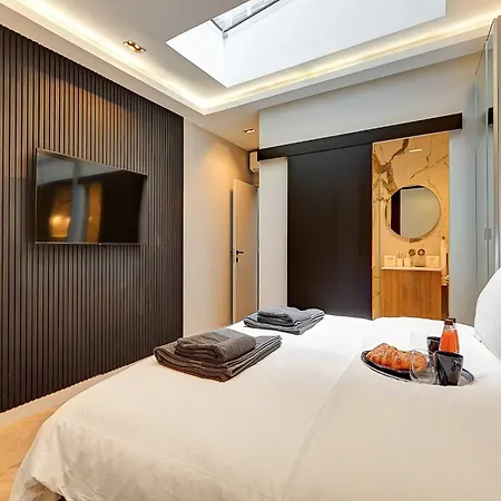 Apartman Elegant With Ac - 3br 10p- Le Marais Párizs